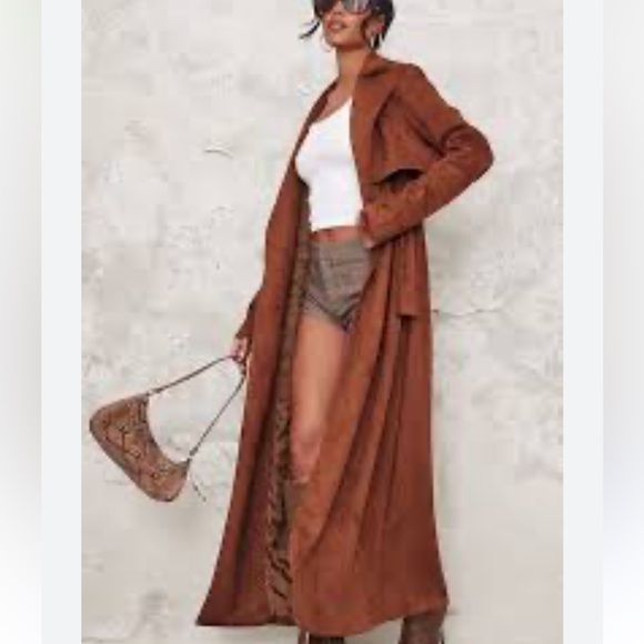 TRENCH COAT Elegant Brown - Picture 5 of 15